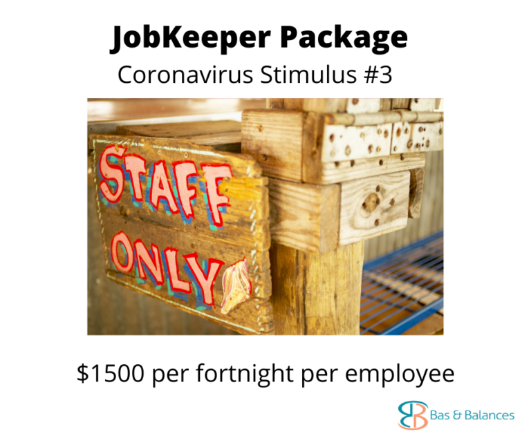 JobKeeper Payment Coronavirus Business Stimulus #3